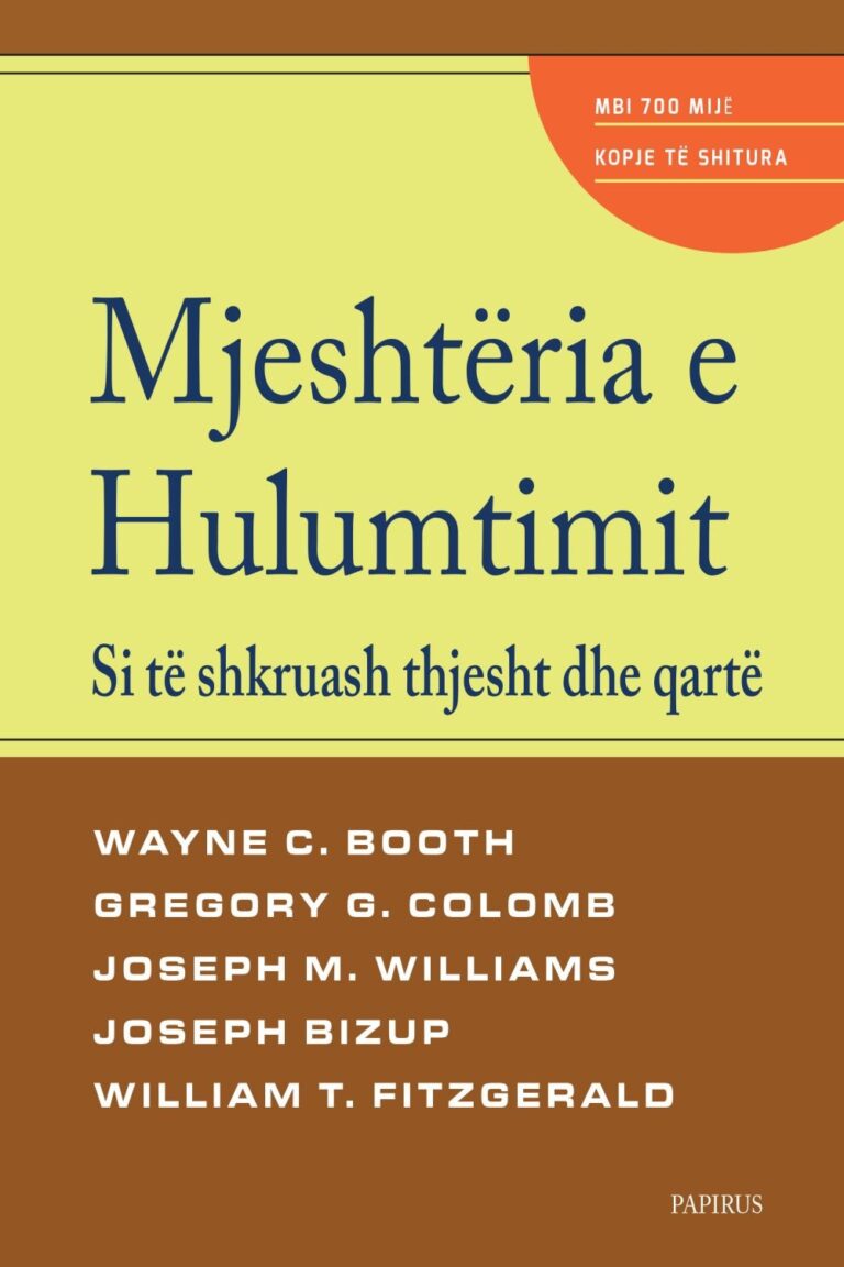 MJESHTËRIA E HULUMTIMIT