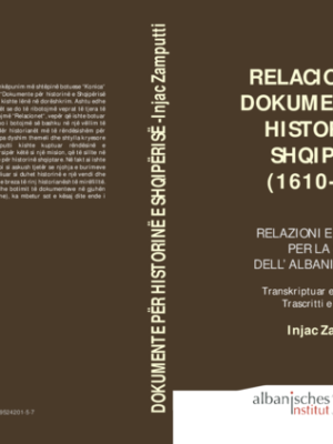 Relacione dhe dokumente per historine e Shqiperise 1641-1650