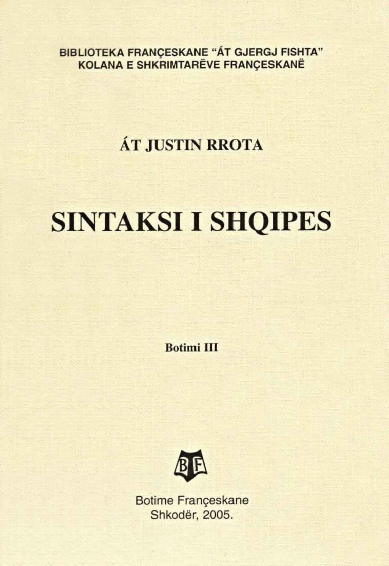 Sintaksi i shqipes