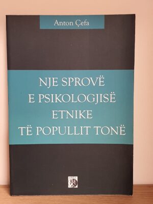Nje Sprove e Psikologjise Etnike
